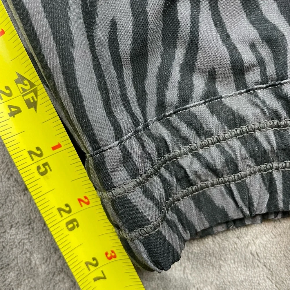 Tommy Bahama‎ IslandZone Men’s Small Gray Zebra Print Jogger Pants
